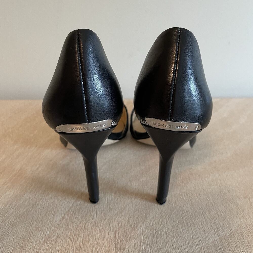 Michael Kors D'Orsay Pointed Toe Pumps - Picture 4 of 11